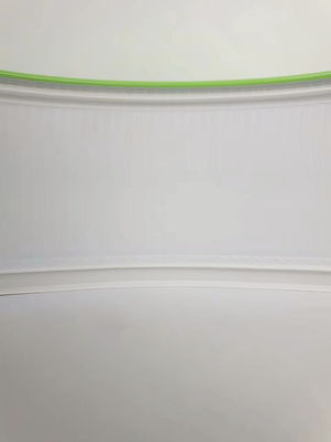 Ручная изгибающаяся алюминиевая накладка рулоны 68 мм-93 мм зеркало Серебро/золото 50 м длина