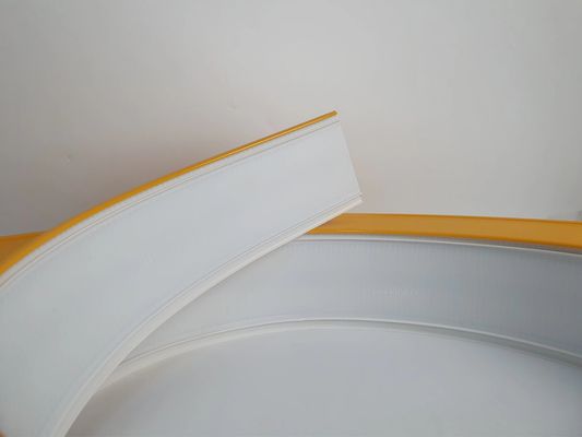 Алюминиевая спираль из сплава с ручной изгибкой Алюминиевая канальная спираль Желтая Алюминиевая твердость