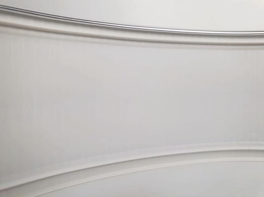 Ручное изгибание Алюминиевая крышка для отделки Серебряные материалы Алюминиевая сплав катушка Канал Письмовая крышка