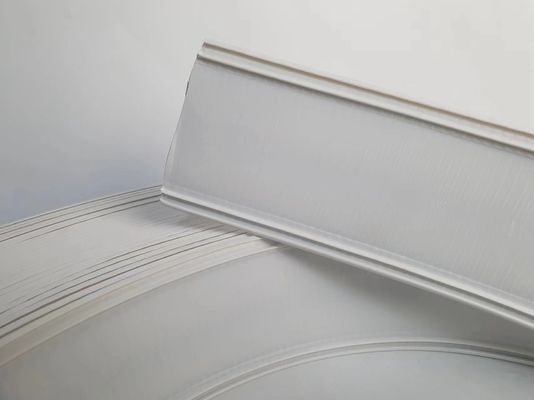 Ручная изгибающаяся пластмасса алюминиевая катушка белая 68 мм 70 мм 76 мм 93 мм