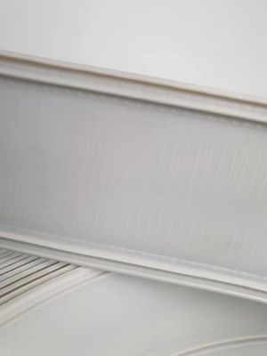 Белый цвет Канал Letter Trim Cap С Алюминиевой Твердостью 70MM 76MM 93MM