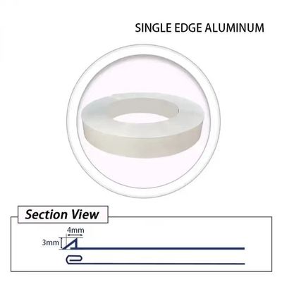 Приложения для вывесок Канал Письма Подстрижка Шапка Свадьба Плоская Алюминиевая Подстрижка Шапка