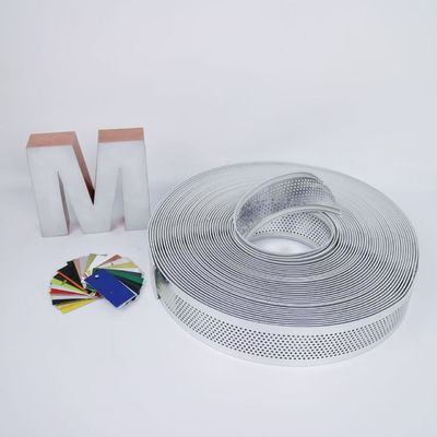 Светодиодные светильники совместимость Алюминиевый канал буквы отделки в обычном цвете